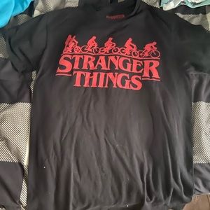 Stranger things tee shirt